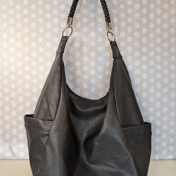 Nautica Black Shoulder Satchel Bag - Picture 6 of 12